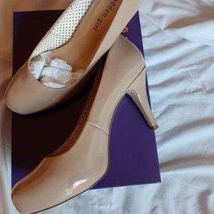 Madden Girl Nude Getta Pumps